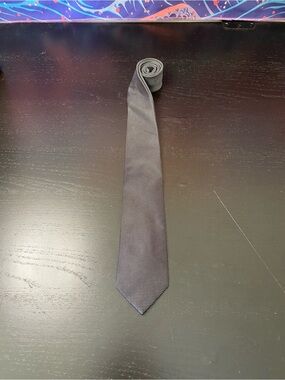 Merona Black Micro-Grid Dress Tie